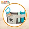 WOOMAX 49304 Tool Belt for Children, Includes 12 Pieces, Children's