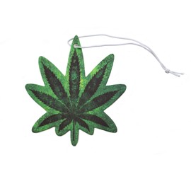 VmG-Store Set of 2 Air Freshener Air Freshener Tuning for Car Fragrance Dispenser Air Freshener Fragrance Funny Pendant Design (204 Cannabis2)