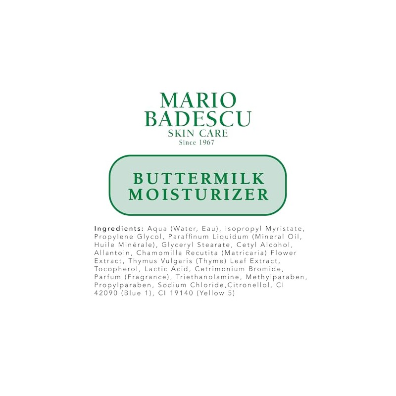 Mario Badescu Crema Hidratante Facial Suero Leche Mujeres Hombres Piel