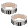 PATIKIL Flow Arrow Tape, 2 Roll Polyethylene Pipe Marking Sticker