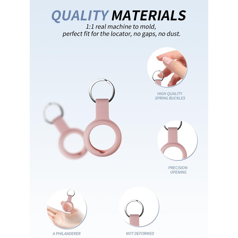 (2 Pack) Case for MiLi MiTag Smart Tag - Durable,