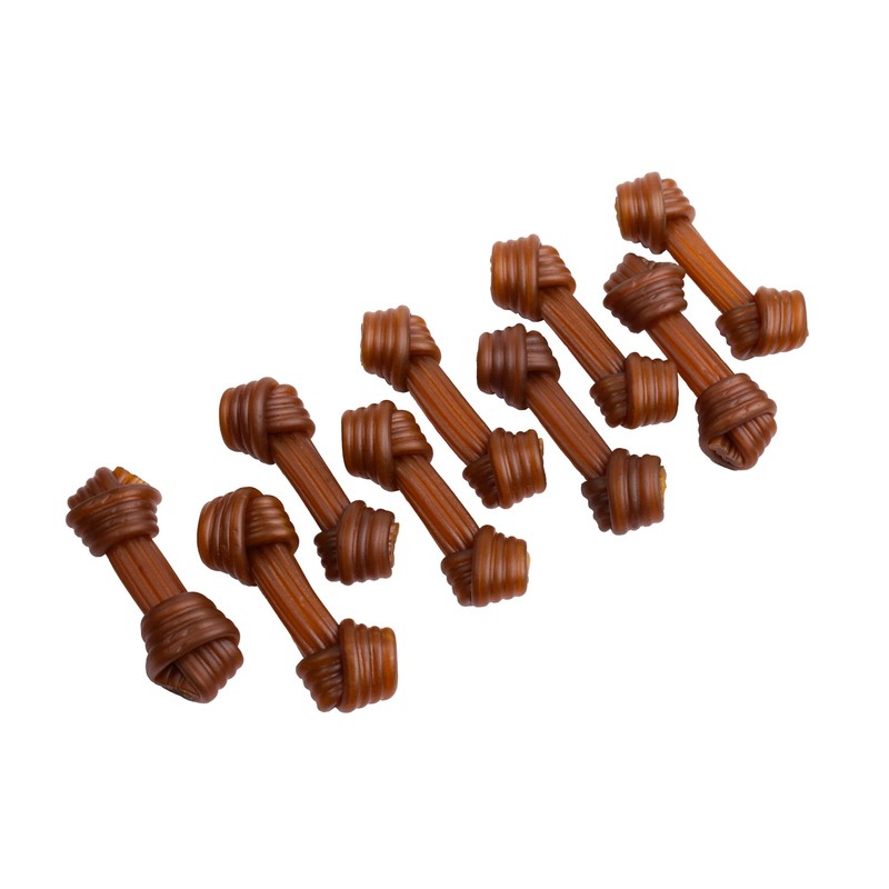 Gnawturals Rawhide Free Dog Chews | Ribbed Bones | for