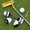 Golf Ball Cover Soft Elastic Breathable Portable Stylish Knitted Small