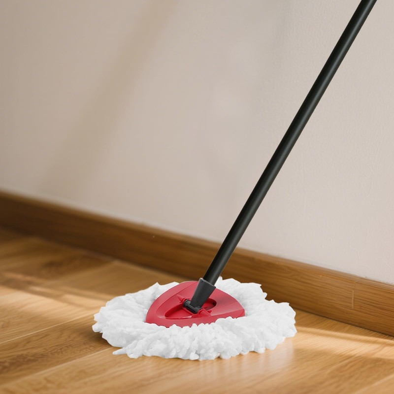 KOHAND Spin Mop Head Refill 8 Pack, 360° Rotating Microfiber