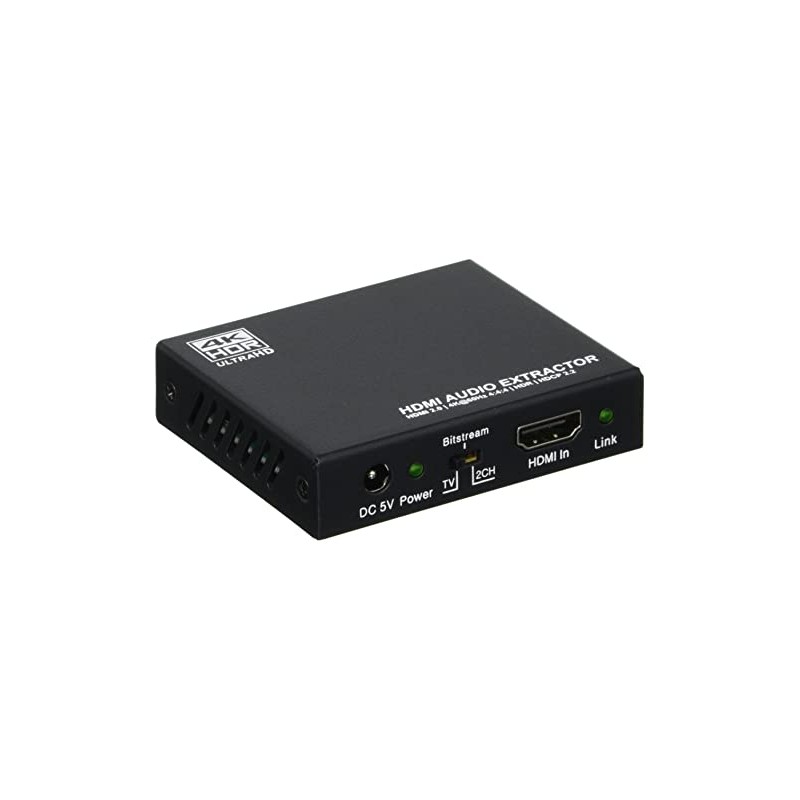 TEC THDTOA-4K60CW HDMI Audio Separator, 4K60Hz, HDR Input/Output