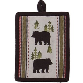 Kay Dee Designs Simple Living Bear Printed Woven Potholder