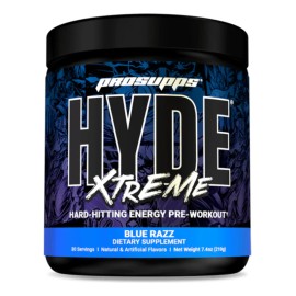 Prosupps Hyde Xtreme Pre Entrenador 30 Servicios Mora Azul