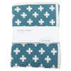 Ecovask Kitchen Tea Towel Single Organic Cotton, Denim +