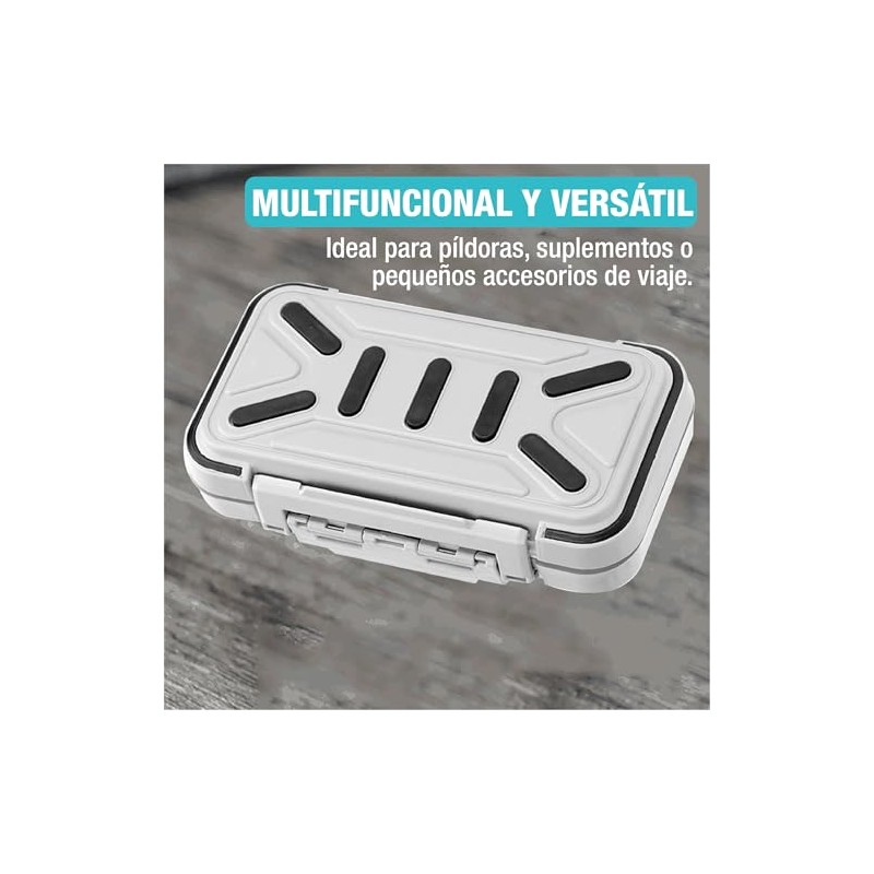 Pastillero Organizador Impermeable Con 16 Rejillas