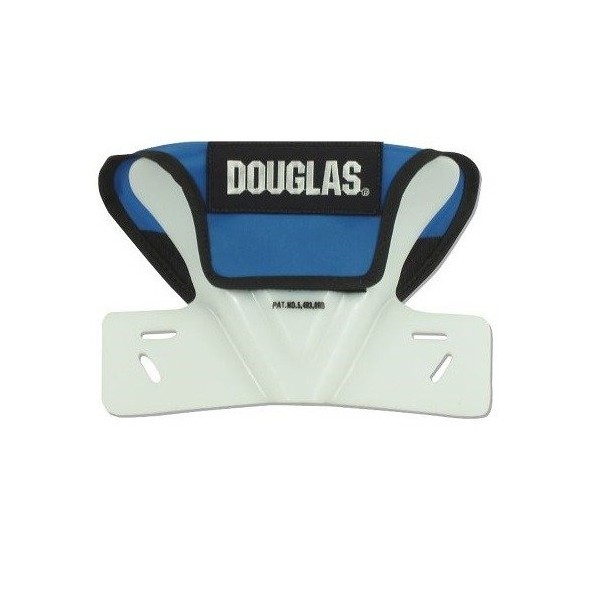 Douglas Football Butterfly Restrictor Cowboy Collar, Attach to Shoulder Pads (Royal Blue)