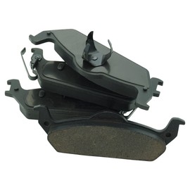 TRQ Rear Brake Pad & Rotor Kit Brake Pads Brake Rotor Ceramic Compatible with 2003-2004 Dodge Dakota