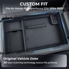 Katorn Double Layer Center Console Organizer Tray Storage Box for