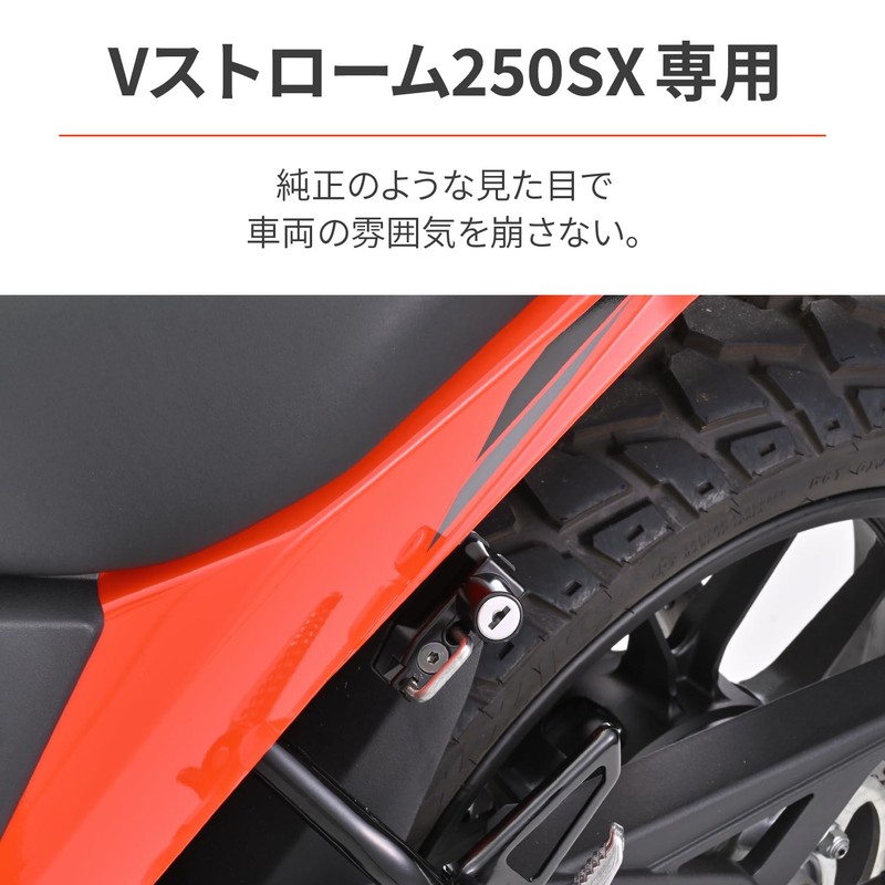 Daytona 43960 Helmet Lock for Motorcycles VStrom 250SX (23) Helmet