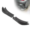 Rear Bumper Side Spoiler 2 Pieces Universal Carbon Style Surround