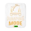 CafePress Funny Trampolines Trampoline Jumping Mode On Sherpa Fleece Throw