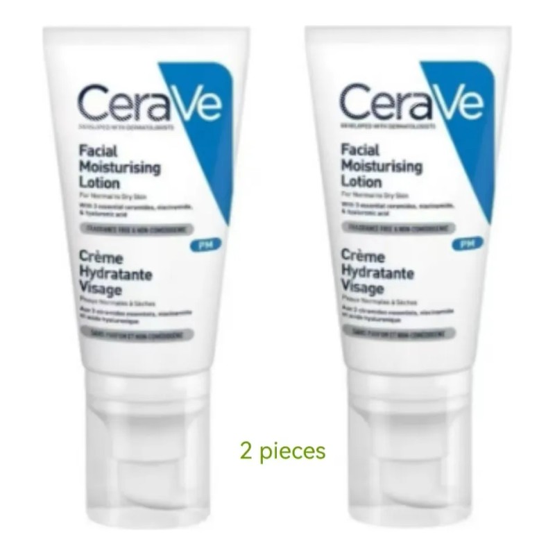 Loción Hidratante De Rostro Am Fps30 Piel Normal/seca 52ml*2