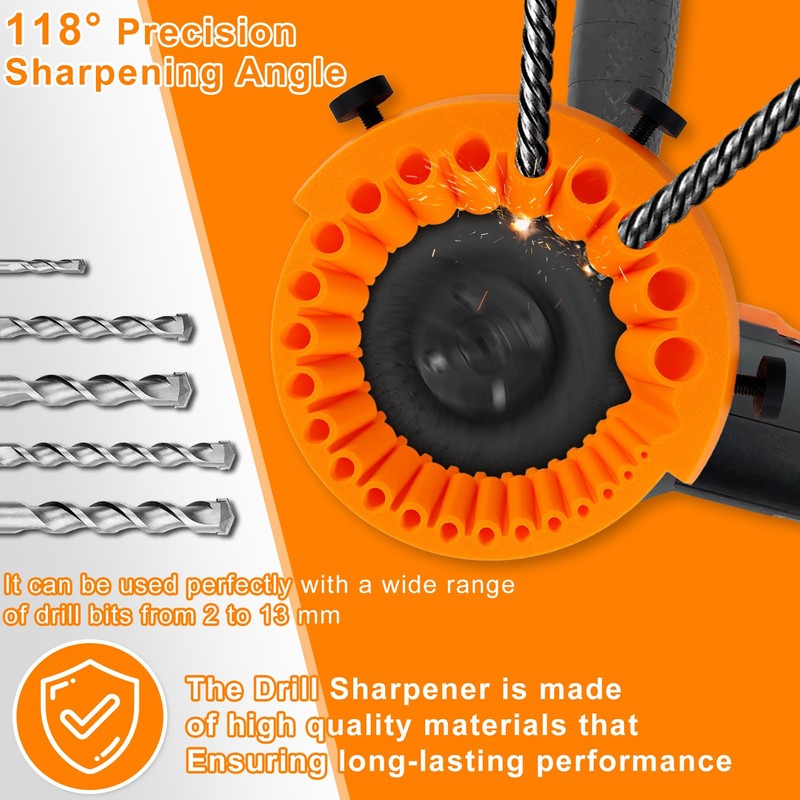 Universal Drill Grinder Set with Gloves Drill Sharpener Drill Grinding