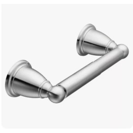 Moen YB2208CH Brantford Double Post Toilet Paper Holder, Chrome New