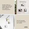 Umbra Exhibit Picture Frame Gallery Set Adjustable Collage Display for