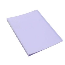 Lilaly 1 Pack Document Organizer Folio, Binder with Plastic Sleeves Presentation Folders, Plastic Sheet Protectors 30 Pockets(Purple)