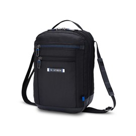 NEXTECH NXT008 Boarding Bag — Airplane Personal Item with Zippered RFID Anti-Theft Pockets, Integrated Organizer, Carry Handle & Adjustable Shoulder Strap – Black