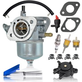 15004-7054 Carburetor Fit for Kawasaki FH430V FH381V FH541V FS481V Engine Replace 15003-7047 15003-7061 15004-7057 15003-7107 With Fuel Pump & Air Filter