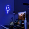 Lumoonosity Lightning Bolt Neon Signs, USB Powered Led Lightning Bolt