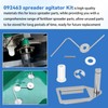 Eudaimonia 092463 Spreader Agitator Kit for Lesco 101186, 091186, 705699