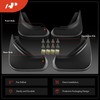 A-Premium Mud Flaps Splash Guards Mudguards Mudflaps with Hardware Kits
