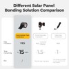 BougeRV Flexible Solar Panel Waterproof Butyl Rubber Tape, for Yuma