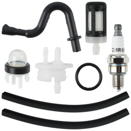 CARBBIA 4282-350-1401 Fuel Tank Connector Compatible with Stihl BR500 BR550 BR600 Leaf Blowers with Primer Bulb Spark Plug Fuel Filter Fuel line 4282 350 1401 42823501401