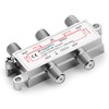 SYMARIX SR4V SAT & BK - 4-Way Splitter with DC