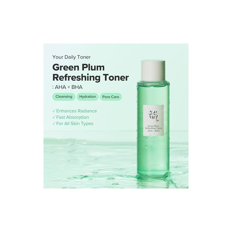 Green Plum Refreshing Toner : AHA + BHA