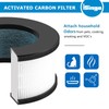 2 Pack AF-3222 HEPA Replacement Filter Compatible with Bulex AF-3222