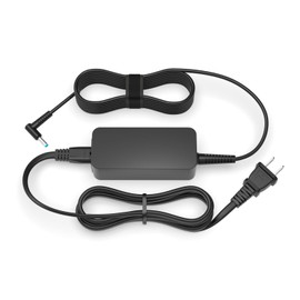 45W Blue Tip AC Charger Fit for HP 17-by3021dx 17-by4013dx 17-by4061nr 17-by3652cl 17-by1022cl 17-by1971cl 17-by1956cl 17-by1955cl 17-by1953cl 17-by0035cl 17-by4095cl Laptop Power Supply Cord