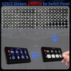 GZ5CG 140Pcs Switch Panel Stickers Universal for 6 Gang 8