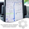 COHEALI 6pcs Magnetic Phone Car Mount Holders Metal Plate Phone