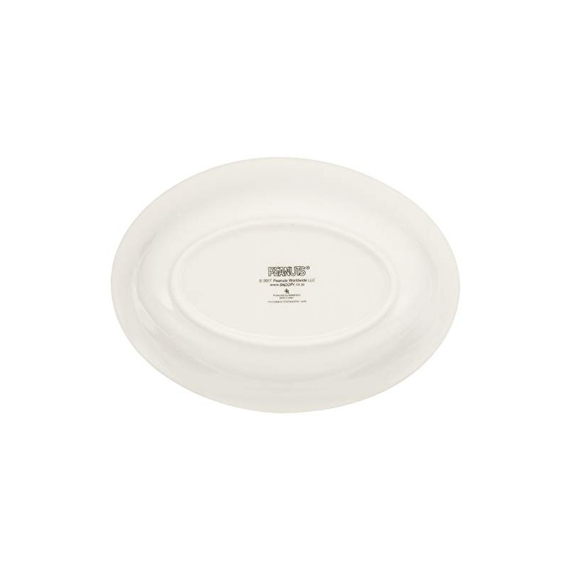 Peanuts 606133 Snoopy Joy Curry Plate, 7.1 inches (18 cm),