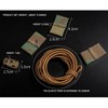 Tactical Flag Bungee Elastic Fastener Strap Shock Cord Retention Molle