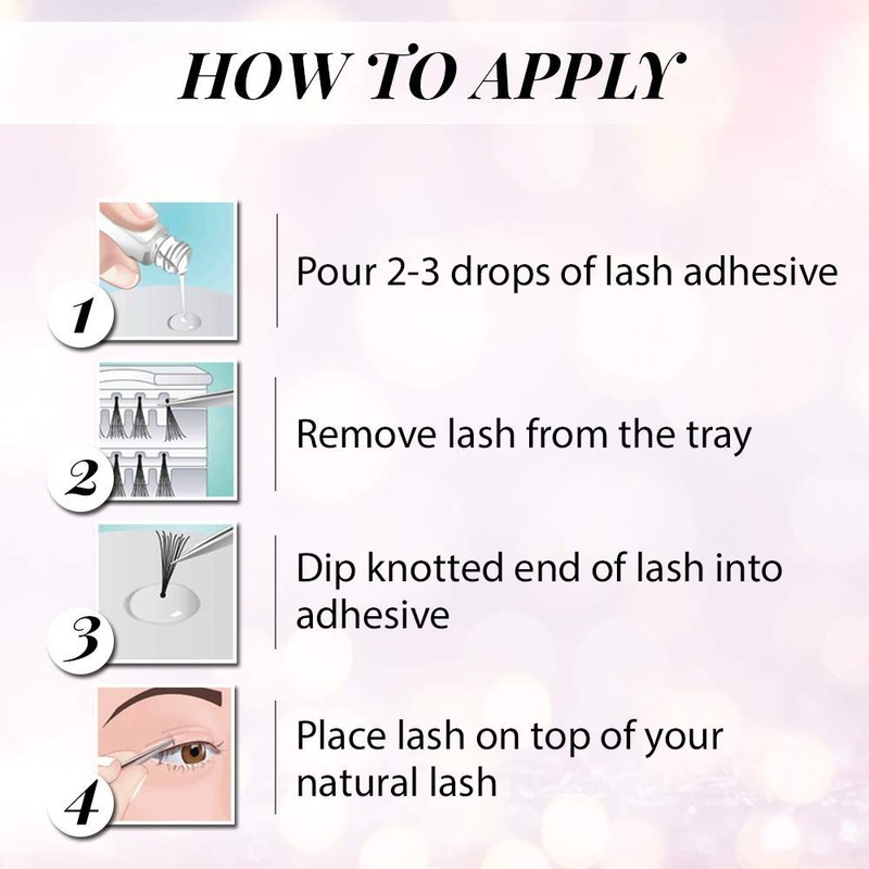 Ardell LashTite Lash Adhesive Clear for Individual Lashes, 0.75 oz