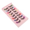 FOMIYES 4sets Natural Eyelash Extensions for Women Realistic False Lashes