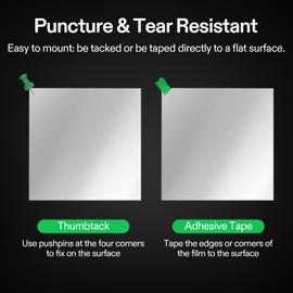 VIVOSUN VIVOSUN Highly Reflective Mylar Film Roll 4FT x 50FT for Outdoor Grow Room Indoor Decoration Aluminum Paint Coated 2 Mil Silver