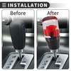 Motoforti Universal Rose Flower Car Gear Shift Knob, Manual Automatic