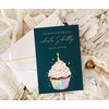 Joli Coon Birthday Card Stardust Cupcake - Premium Birthday Card