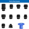 iFealClear Kitchen Faucet Head Replacement, Pull Down Faucet Spray Head