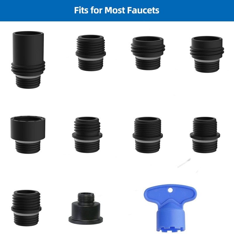 iFealClear Kitchen Faucet Head Replacement, Pull Down Faucet Spray Head