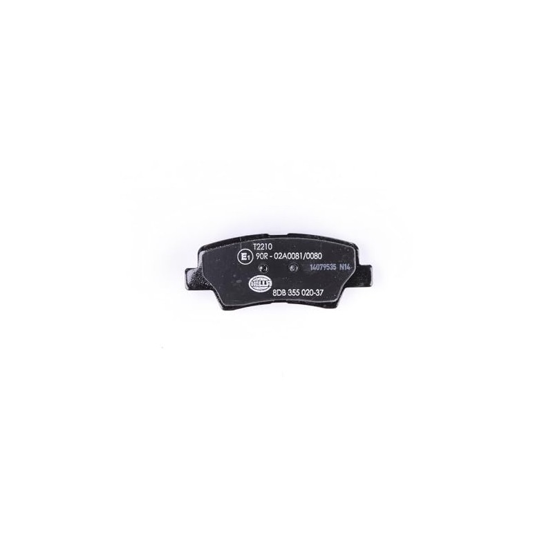 HELLA PAGID 8DB 355 020-371 Brake Pad Set, disc brake,