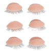 Eyelash Mannequin Head Practice Realistic Half Face Makeup Head Training