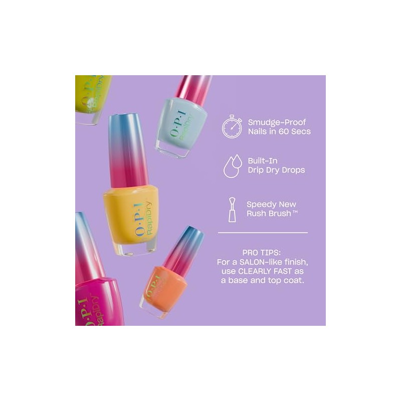 OPI Esmalte Uñas de Secado Rápido RapiDry "CAN’T HARDLY WAIT"