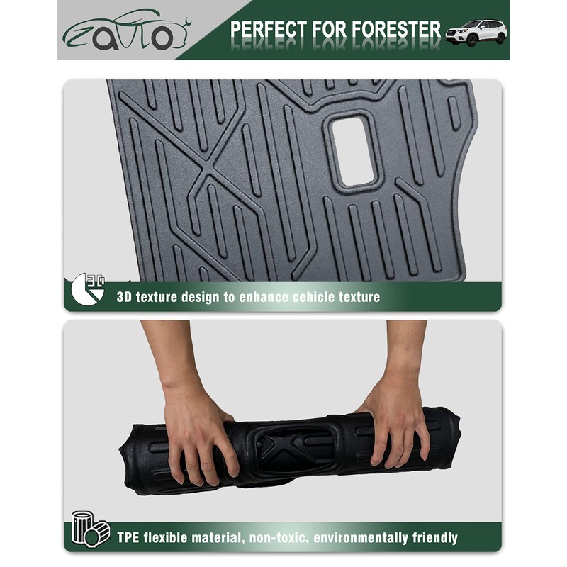 ZQULOYO Rear Seat Back Cover Backrest Protector for Subaru Forester